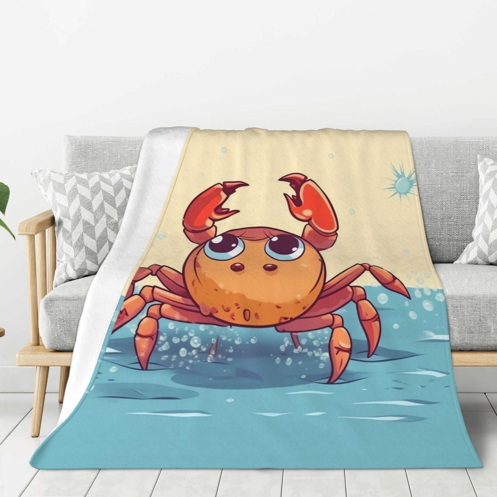 Couverture en flanelle pour canapé et soirées cocooning au salon