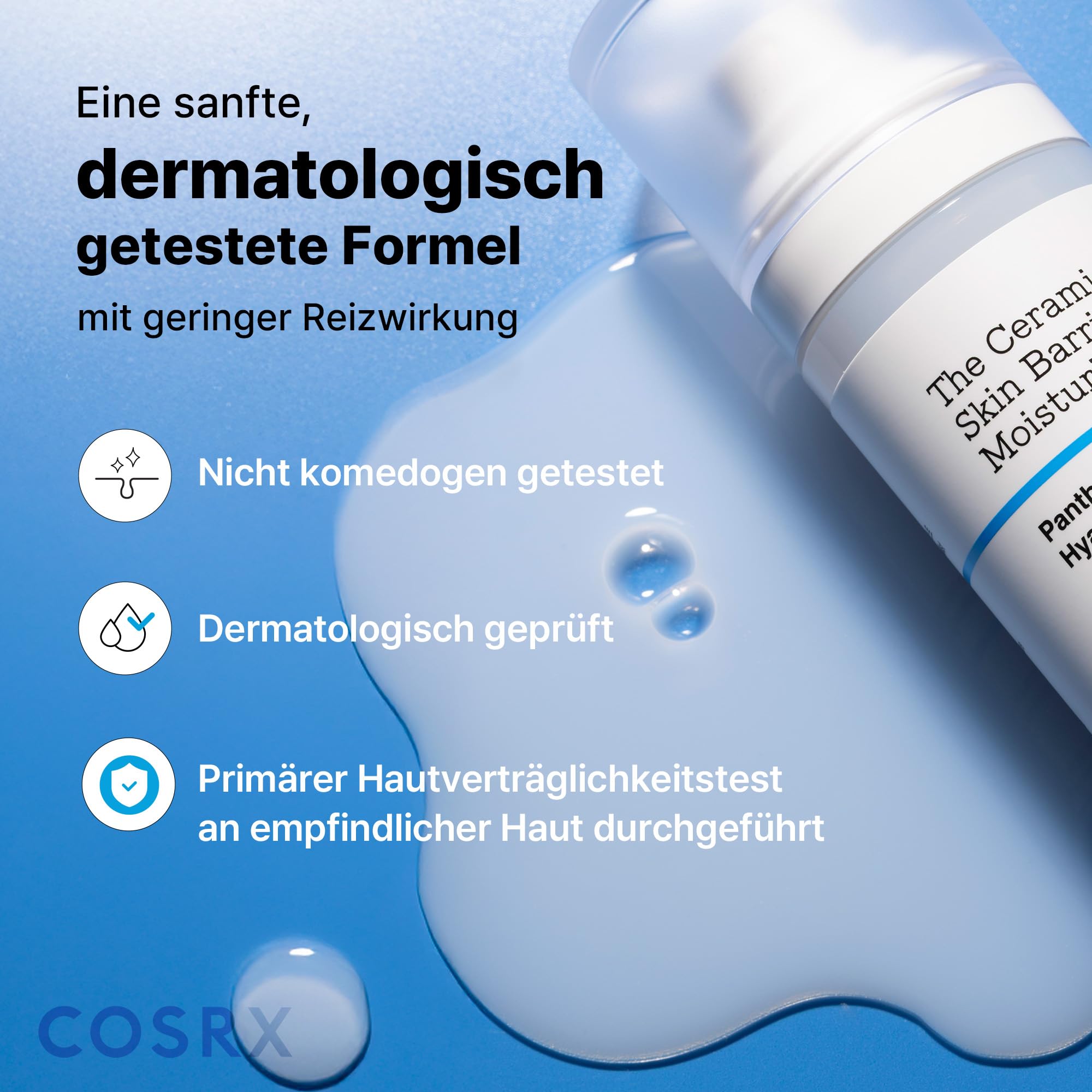 COSRX Barrier Cream Gesichtsspray – Milky Toner mit Ceramid & Hyaluronsäure, feuchtigkeitsspendendes und beruhigendes Gesichtsspray für alle Hauttypen, 120 ml, Korean Skincare