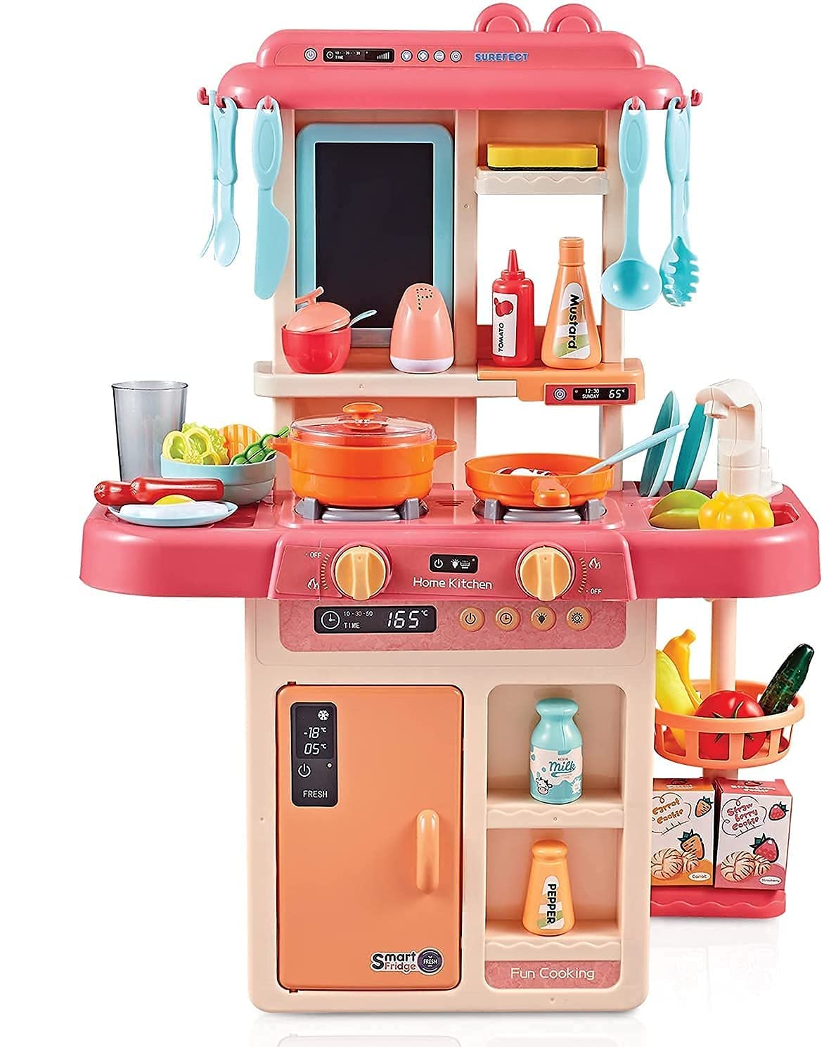 KPGROVE™ 42 PCS Kitchen Set Big Size Portable Suitcase Shape | Musical & Light Kitchen Set Toy for Kids with Amazing Sound and Accessories,Plastic, Multicolor (B0C9TTBV9M) Amazon Price History, Amazon Price Tracker