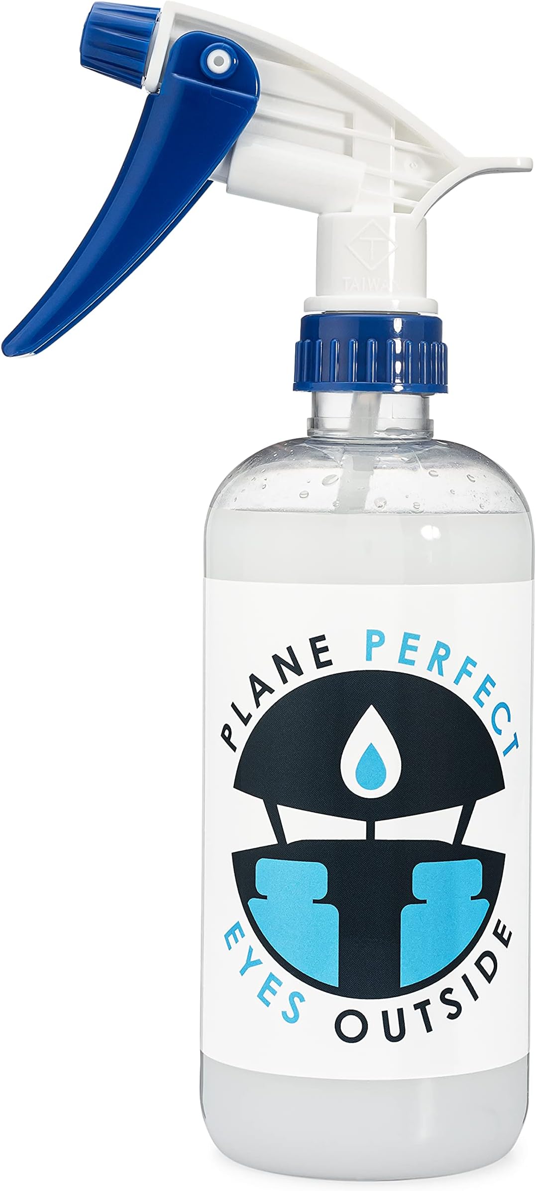 Eyes Outside Windshield Cleaner - Aviation & Multi Surface Glass, Plastic, Plexiglass - Streak Free, Non Abrasive, Reduces Fog, UV Safe for Airplanes, Cars, Boats & LCD Screens | 16 Oz