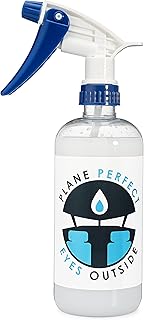 Plane Perfect Eyes Outside Plastic and Glass Windshield Cleaner - 16 Oz, Glass Cleaner Spray For Aviation, Car, Motorcycle And Marine, Surface Cleaner For LCD, Acrylic, Lexan, Lucite & Plexiglass