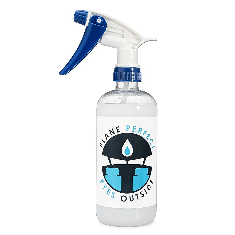 Limpador de Para-brisa e Superfícies de Vidro e Plástico Plane Perfect para Aviões, Carros, Motos e Barcos, Frasco de 480 mL