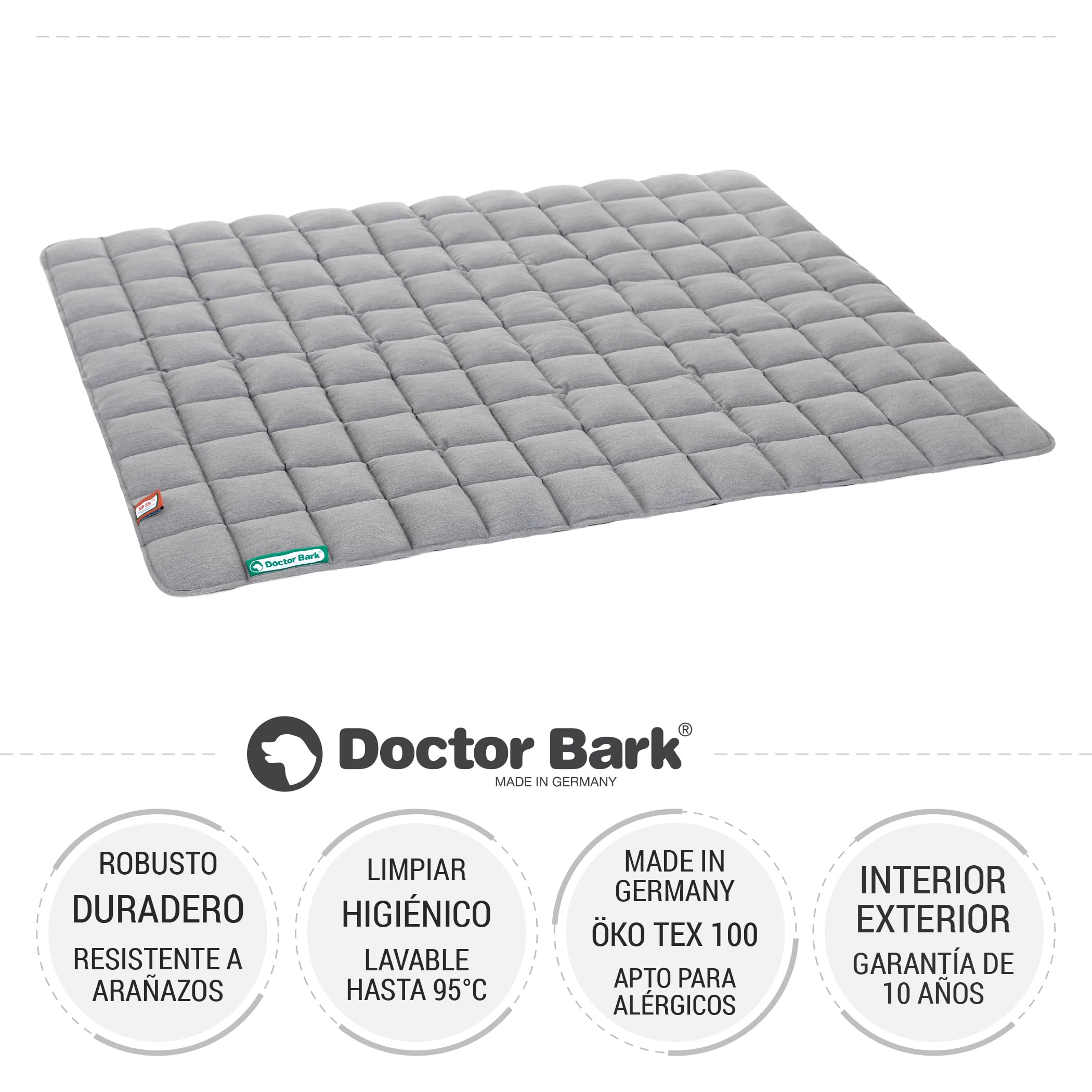 Doctor Bark Manta de Perros, Robusto, Lavable a 95 ° C - Disponible en Diferentes tamaños y Colores