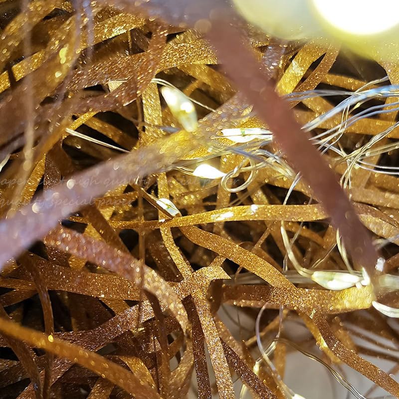 Papier déchiqueté irisé de 100g à 500g pour remplissage de cadeaux et paniers
