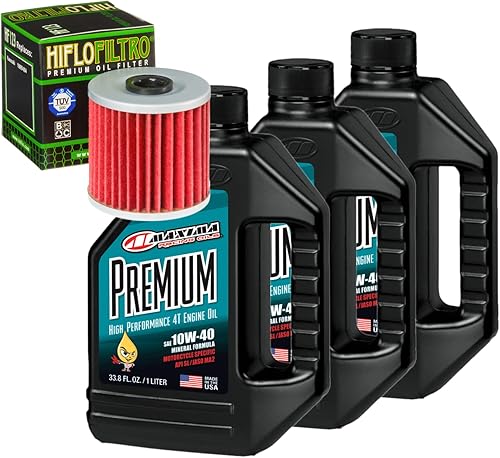 Kit de cambio de aceite para Kawasaki 2000 KSF250 Mojave Premium 4 10W-40