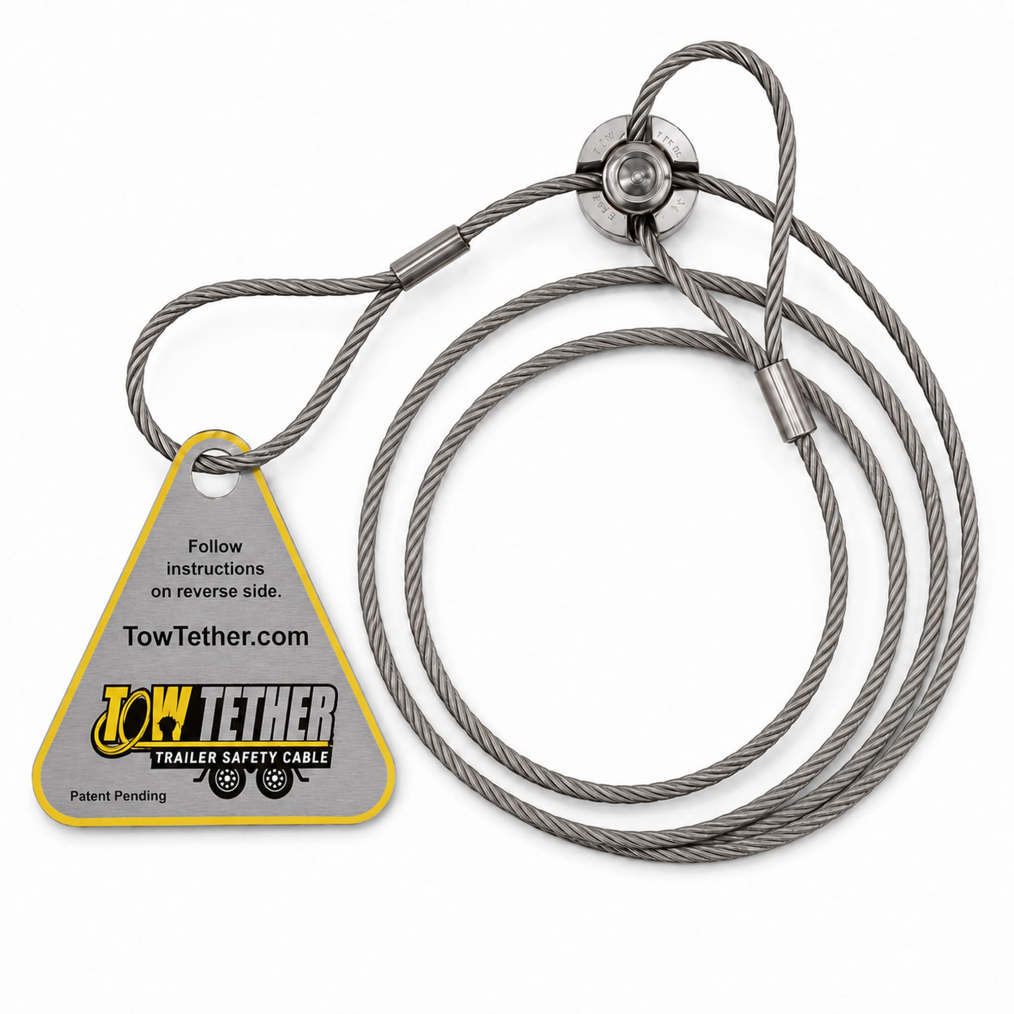 Trailer Independent Breakaway Cable Anchor Kit - Emergency Brake Activation
