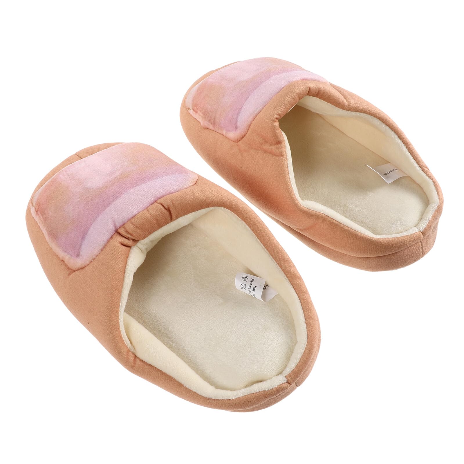 Mikikit Pantofole da Donna Pelose Divertenti Invernali Pantofole da Interno Morbide con Motivo Originale Calde e Comode per Casa e Feste Autunnali