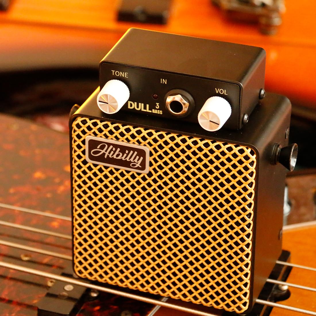 2025 Full Metal Mini Pocket Bass Verstärker und Micro Amp für professionelle Auftritte und Übungssitzungen - Dull 3 Darkling Black