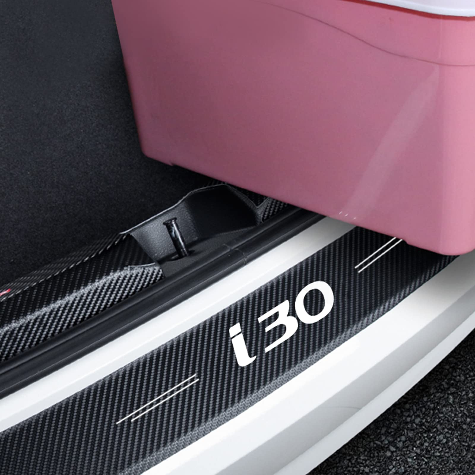 Für HYUNDAI I30 II KOMBI 2012-2017 LADEKANTENSCHUTZ Mit ABKANTUNG