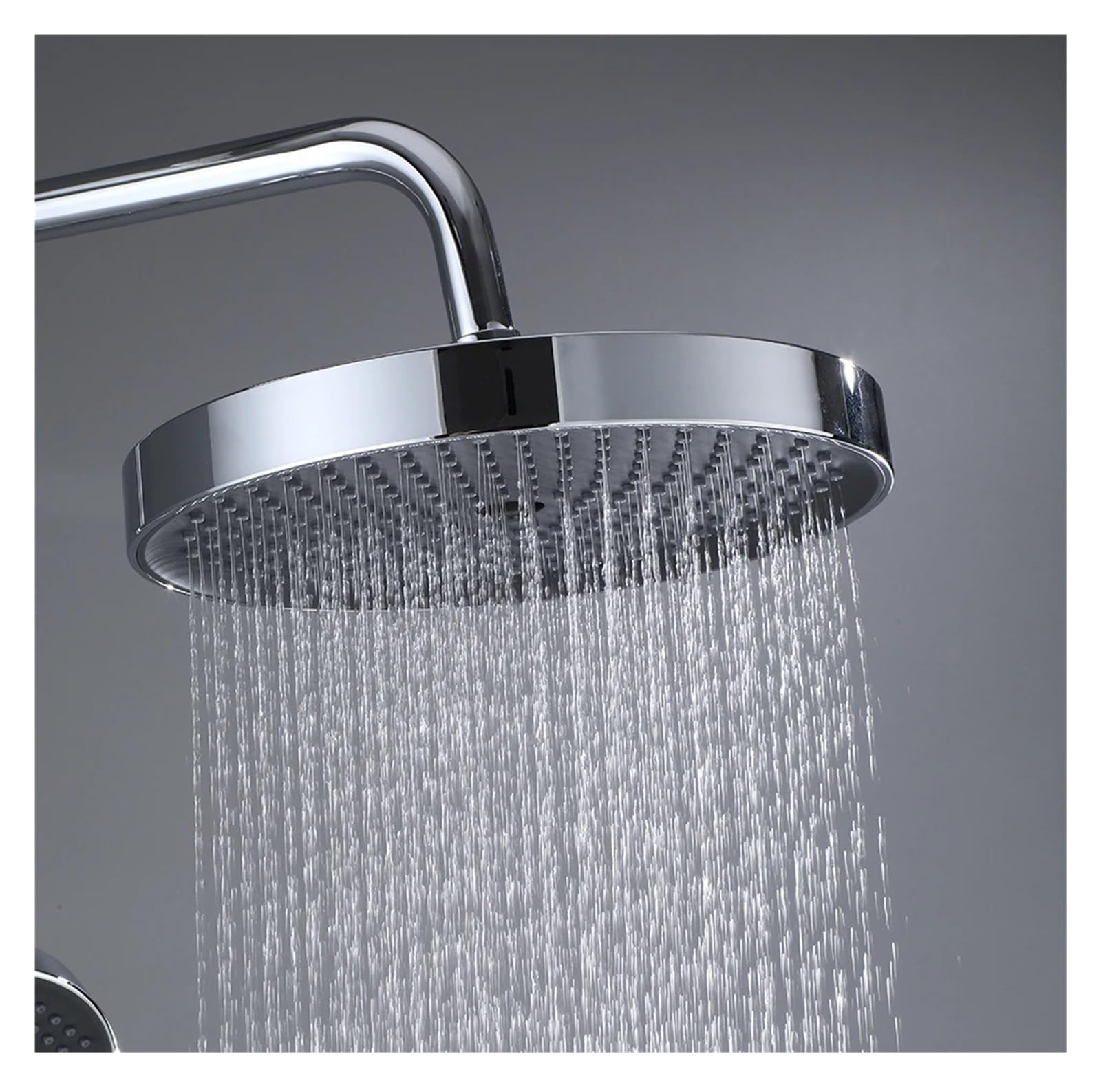 NZPOST Luxury Chrome Shower Four,Function Bathroom Shower Faucet Set Rainlfall Bathroom Mixer Taps Bidet