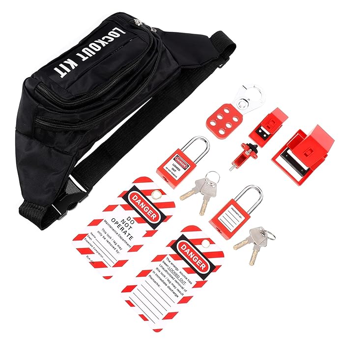 Buy Generic Lockout Tagout Kit Safety Lockout Padlocks Loto Hasps
