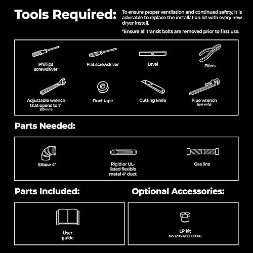 Miniatura 8 de Kenmore Secador de gas de carga frontal de 7.0 pies cúbicos - con protector para reducir arrugas y estática - Secado inteligente del sensor - LED -
