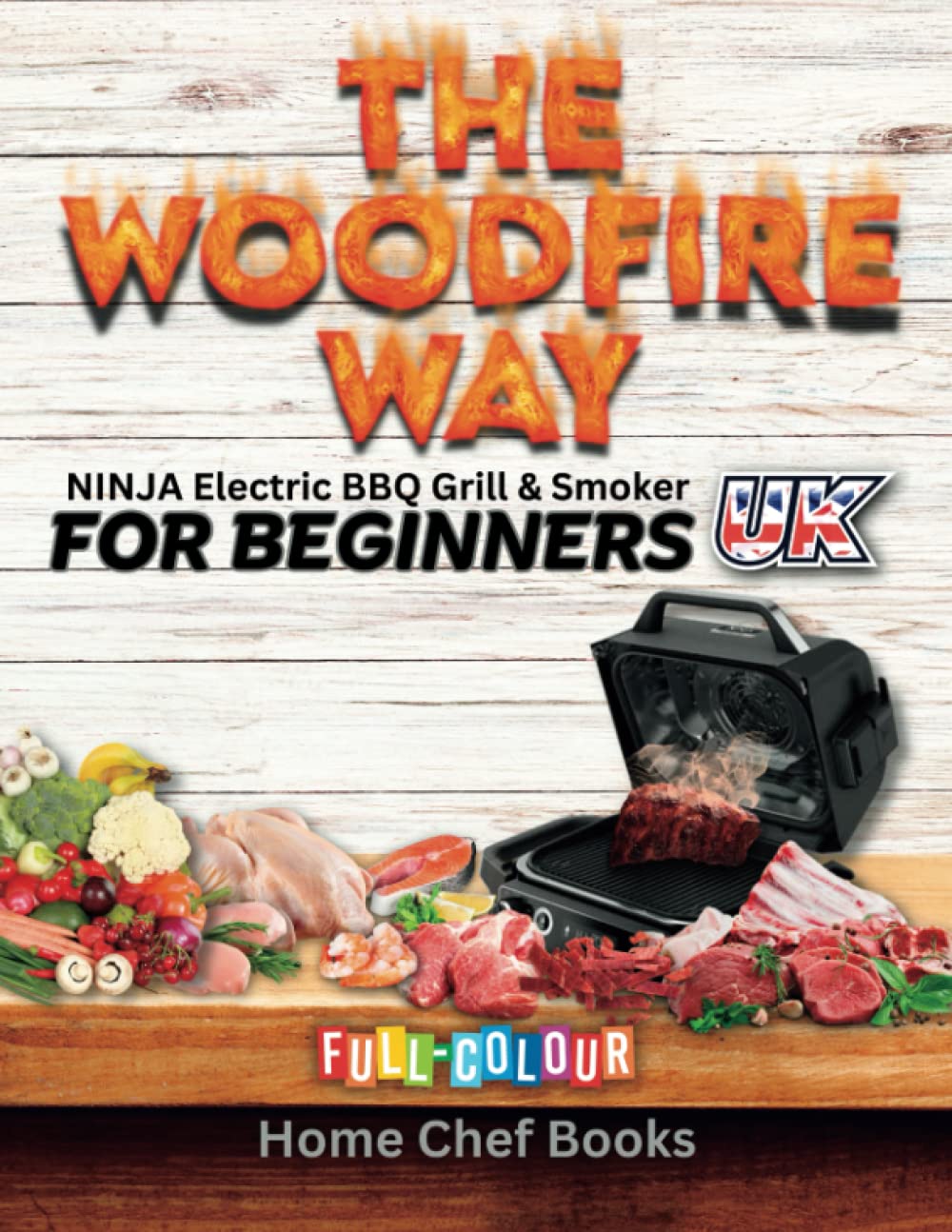 THE WOODFIRE WAY: Discover the Ninja Woodfire Electric Pellet Smoker, a versatile outdoor BBQ, grilling, baking, dehydrating, smoking, air frying, and roasting sensation in UK METRIC..