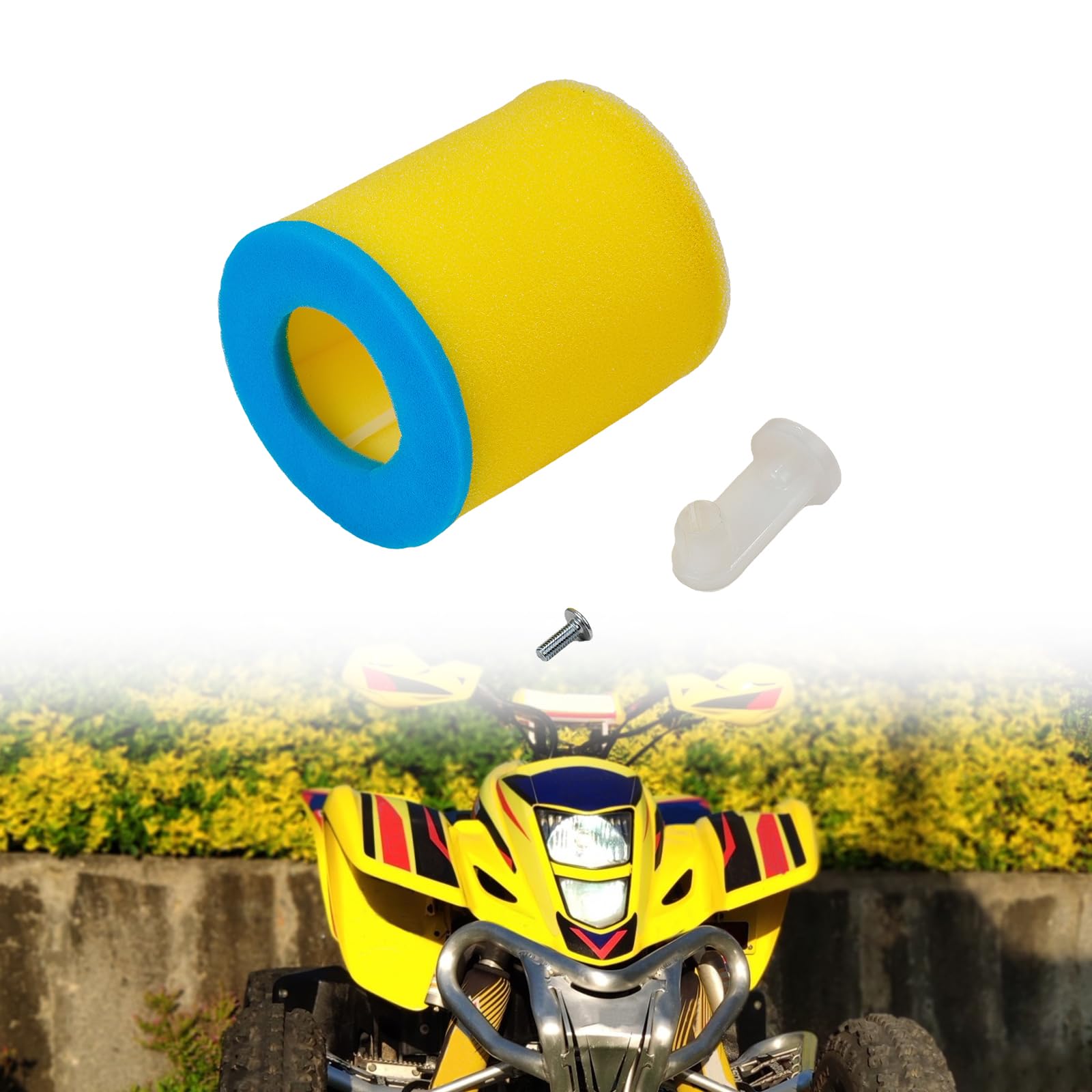 Support et Bouchon de Filtre à Air ATV pour Suzuki Quadsport Z400 LTZ400 | Cage et Capuchon, ATV, Admission Moteur, Entretien Moto, pour Suzuki Quadsport Z400 LTZ400