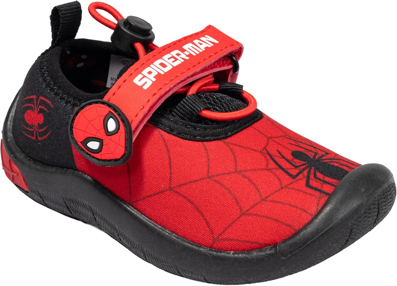 Marvel Spiderman Water Shoes - Spider-Man Aqua Sock for Toddler Boys Spidey Foot Protection for Water - Image 6