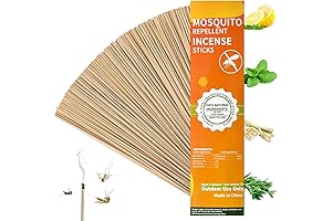 Mintronella Citronella Mosquito Repellent Patio Sticks for Outdoor