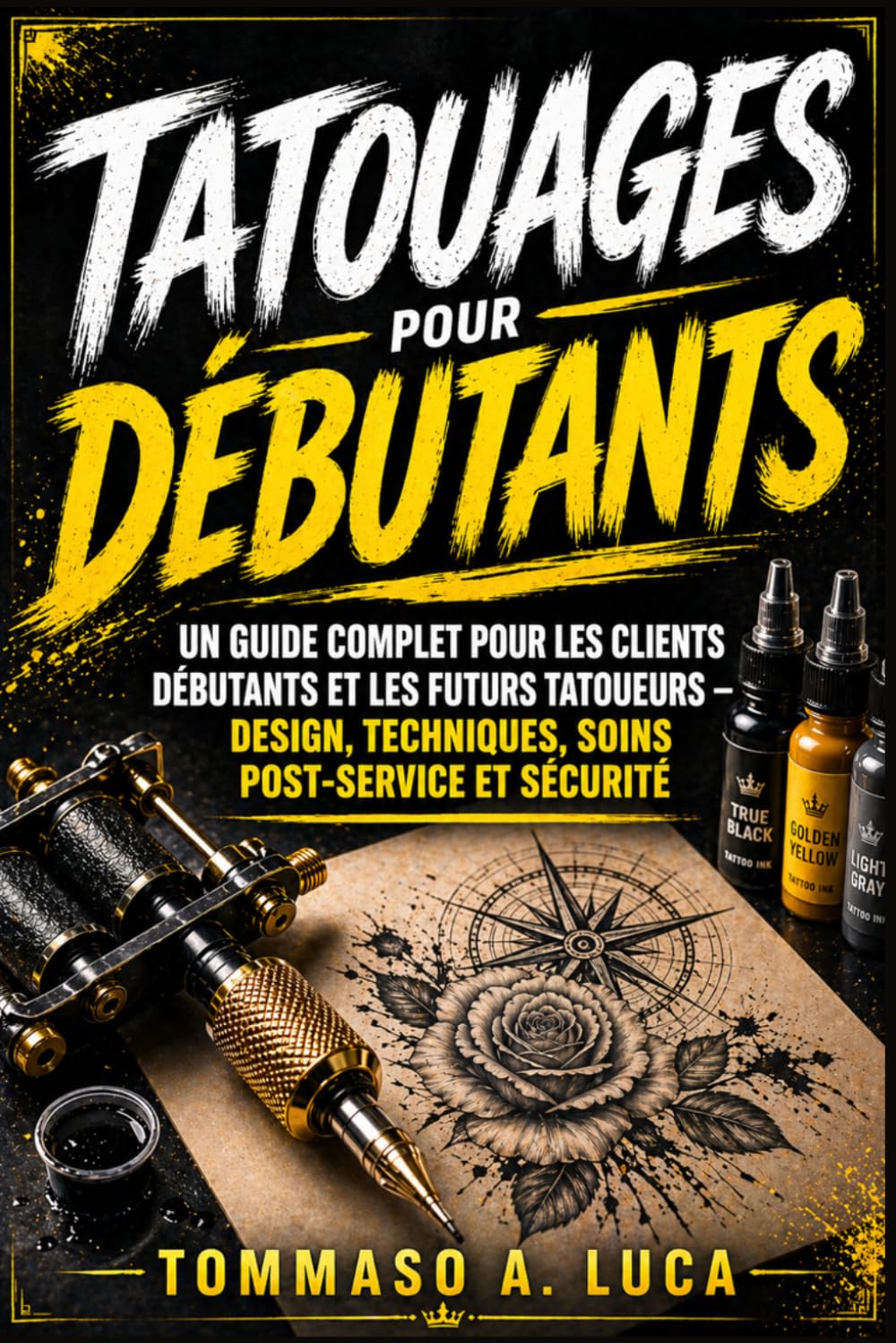 TATOUAGES POUR DÉBUTANTS: Un guide complet pour les clients débutants et les futurs tatoueurs — design, techniques, soins post-service et sécurité