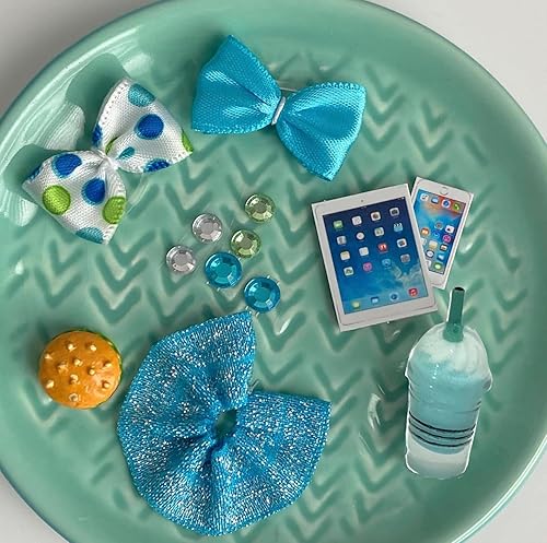 Miniatura 3 de Accesorios para tienda de mascotas LPS 10 piezas Lot Falda de lazo Ropa Gato no incluido