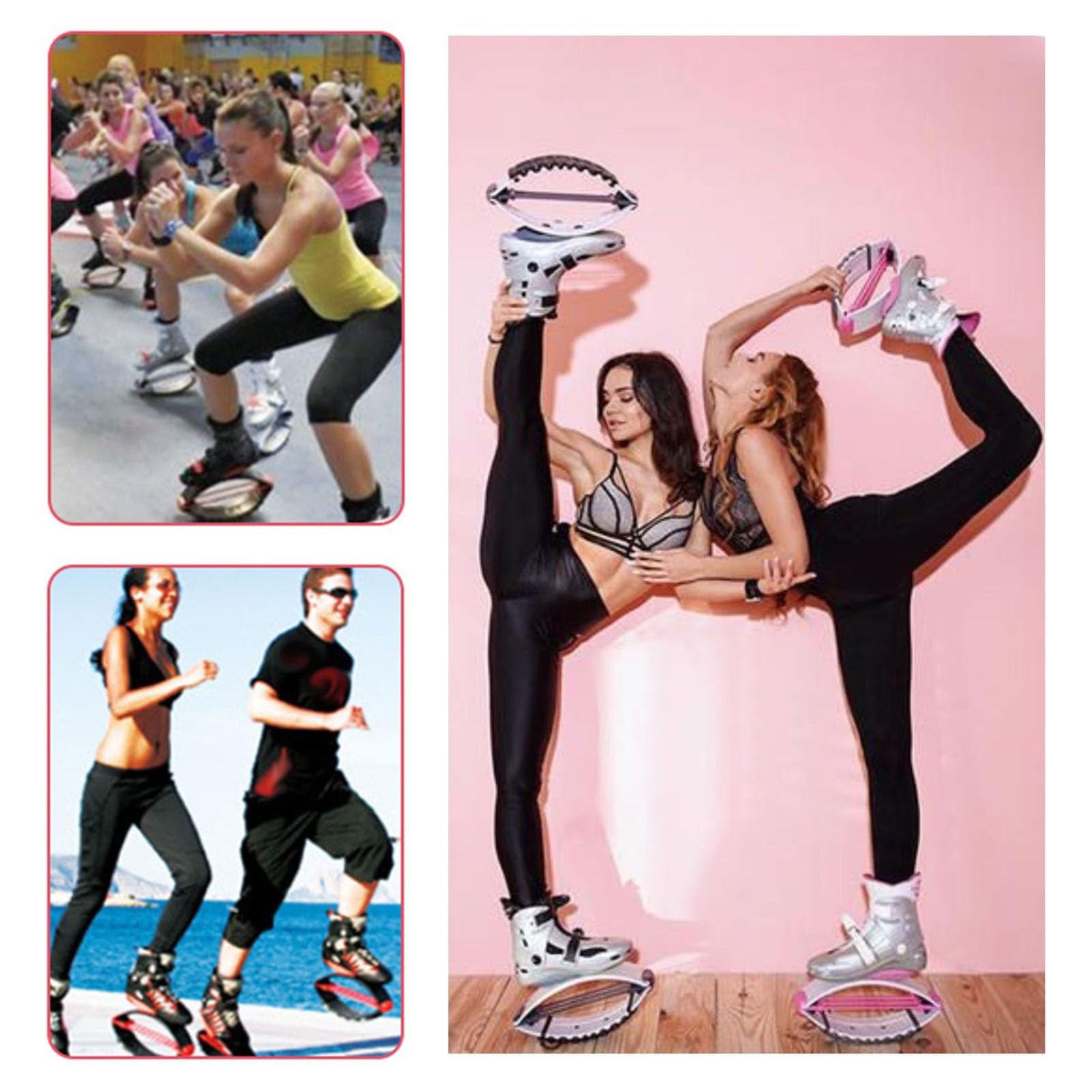 Kangaroo Jumps Schuhe Känguru-Sprungschuhe Für Fitnessaktivitäten Und Sport, Damen-Herren-Mondschuhe, Bequeme Moonwalkers-Schuhe