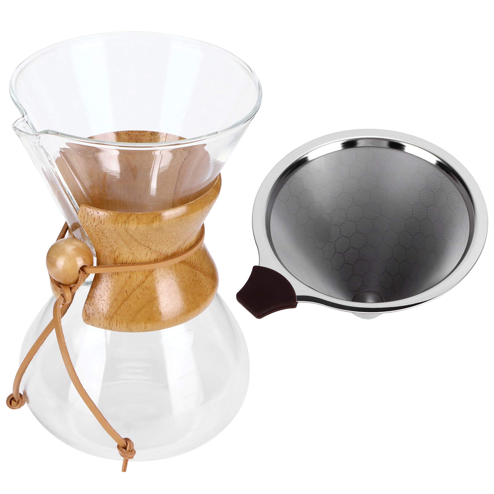 Cryfokt High Temperature Resistant Coffee Maker for Perfect Drip Coffee