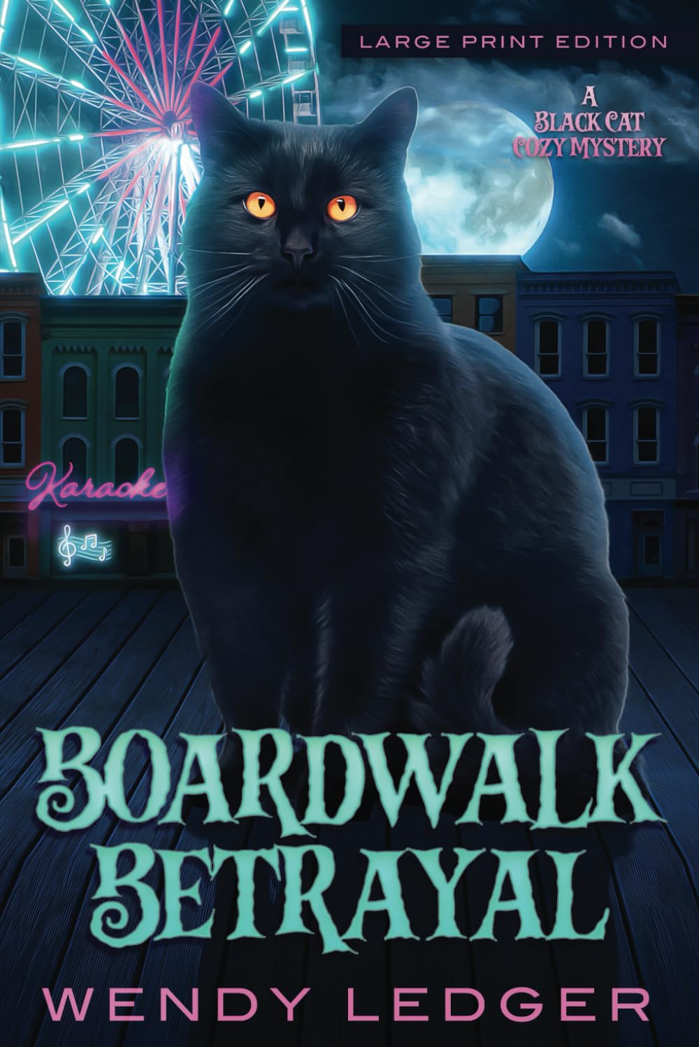 Boardwalk Betrayal: A Black Cat Cozy Mystery (The Maggie and Pepper Mysteries)