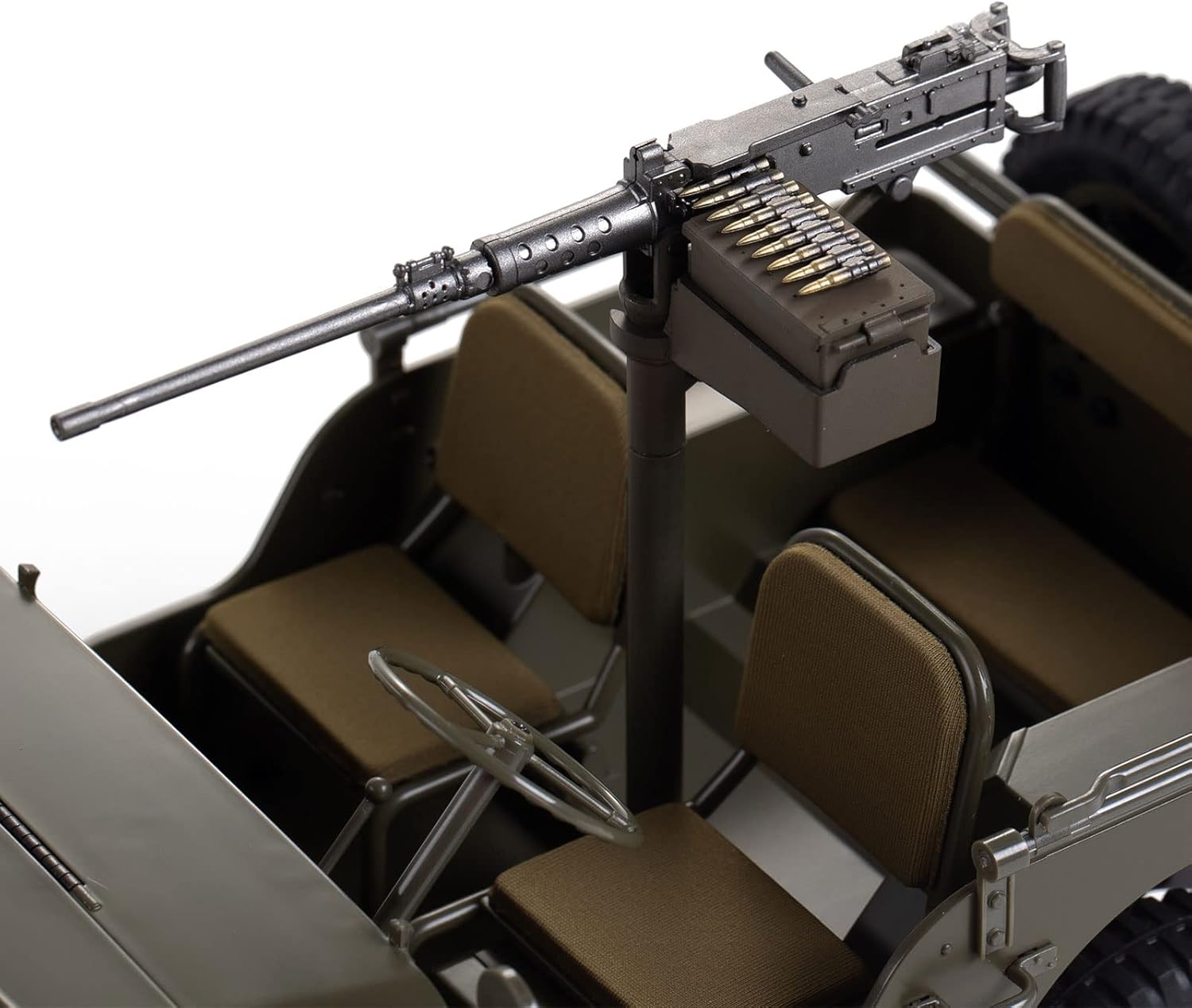 RocHobby Machine Gun for 1/12 1941 MB Scaler RC Crawler Vehicle, RC Accessories
