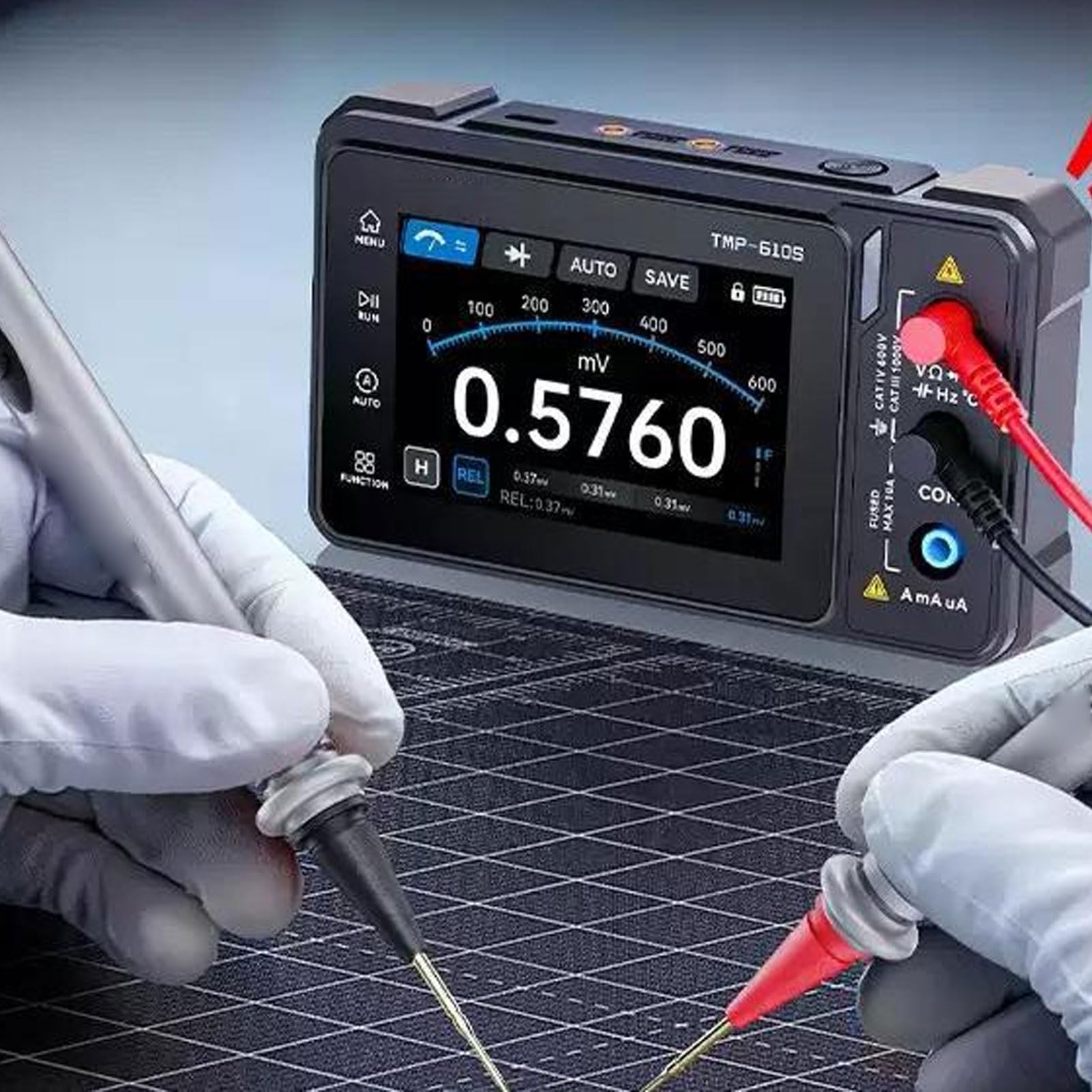 Tangxi TRMS Digitalmultimeter 60000 Counts Voltmeter Tester 10MHz