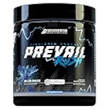Cutler Nutrition High Stim Pre Workout Powder Prevail Rush Preworkout for Men & Women for Intense Pumps Energy and Focus with Caffeine NO3T Betaine and Dynamine | Sour Blue Razz (20 Servings)