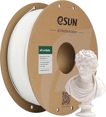 eSUN PLA Mat Filament 1.75mm 1KG pour Imprimante 3D 