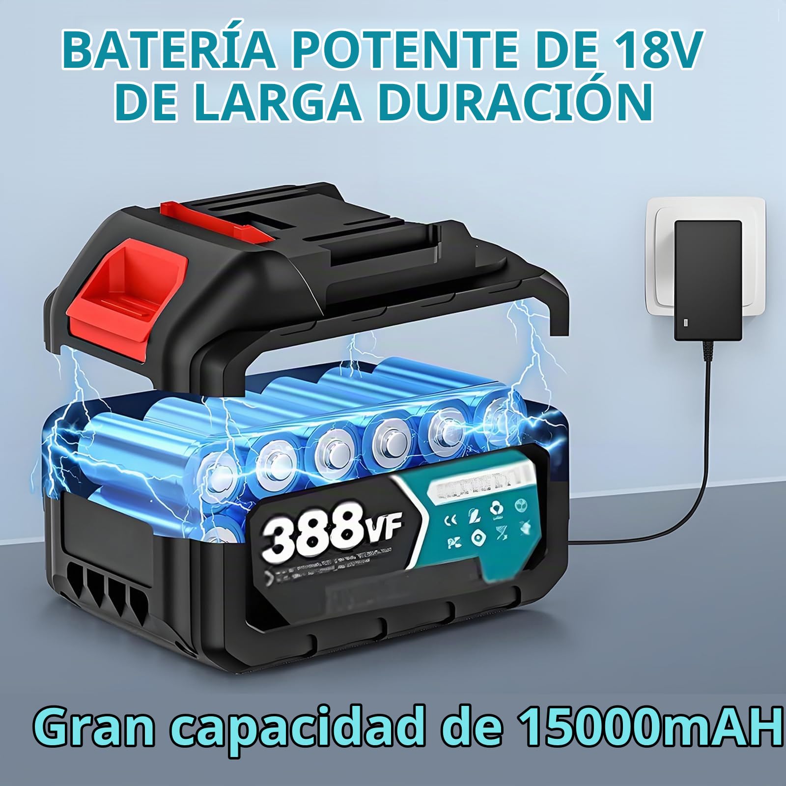 Soplador Turbo de 576 km/h, de Hojas sin escobillas de 28 000 RPM | batería con control de velocidad continuo para hojas y secador de coche