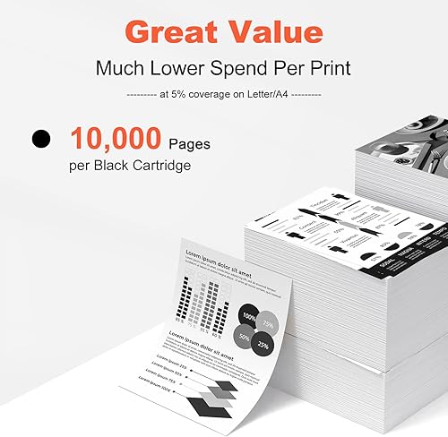 Miniatura 3 de v4ink Cartucho de tóner compatible para HP 64A CC364A (paquete de 1) funciona con Laserjet P4014 P4014n P4014dn P4015 P4015n P4015tn P4015dn P4015x