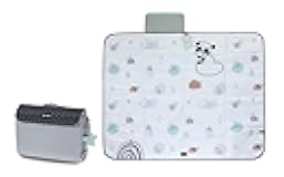 Tiny Love Black & White Décor Collection XL Outdoor Mat, Black & White