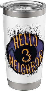 Hello Neighbor 3 — Classic Logo Design Stainless Steel Insulated Tumbler