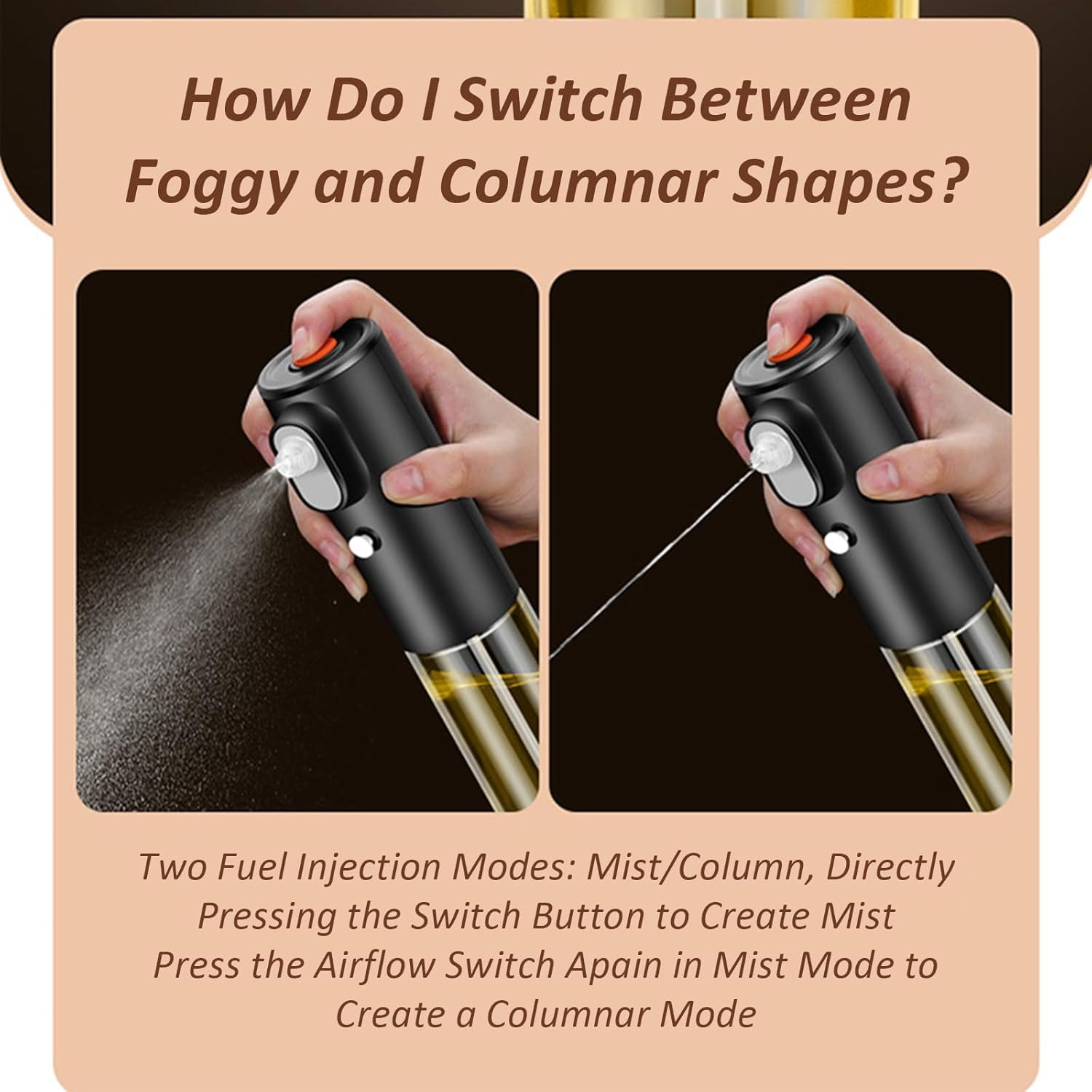 Biem Butter Sprayer, Biem Butter Sprayer for Baking & Grilling, 200ml/7oz Electric Butter Sprayers, Reusable Electric Oil Dispenser Bottle with Adjustable Mist, Popcorn Butter Dispenser (2pcs)