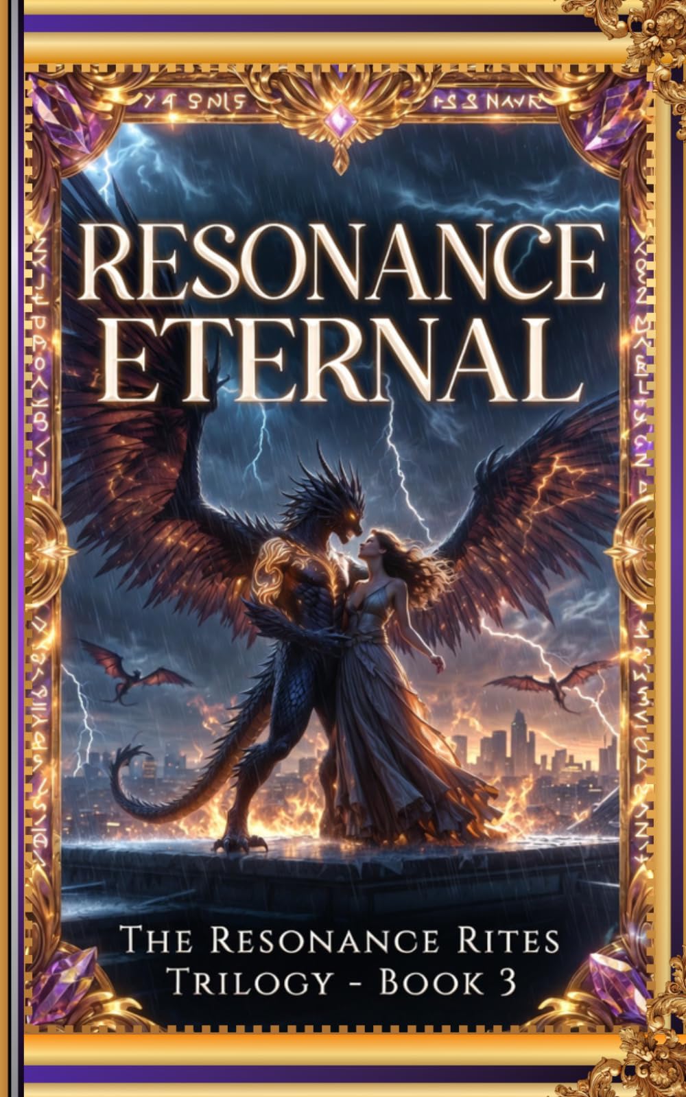 Resonance Eternal: A Spicy Shadow Daddy Dragon Bond College Romantasy (The Resonance Rites Trilogy)