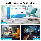 Z-Edge Monitor Gaming Curvo de 27 polegadas monitor LED Full HD 1080P 75 Hz, Altifalantes incorporados, Porta VGA HDMI — imagem 7