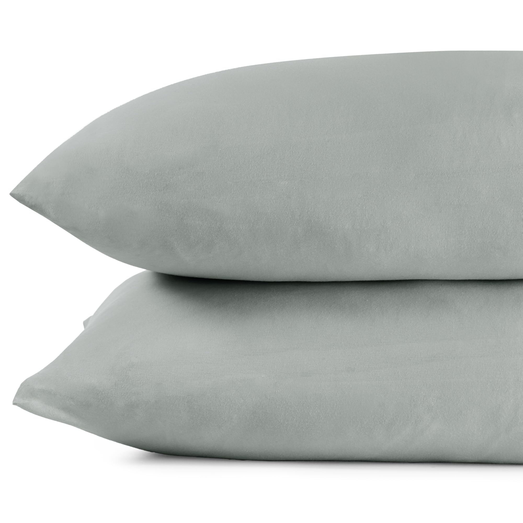 DecoKing 2 cushion covers 40 x 145 cm jersey cotton zip steel amber, 40 x 145 *2 - Image 4