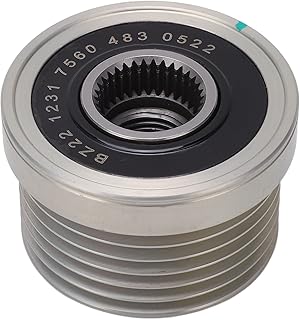 Polia do alternador OEM BMW, tipo de overrunning 525i 525xi 530i 530xi 528i 528xi 530xi X5 3.0si 128i X3 3.0i X3 3.0si 128i 323i 325i 328i 328xi 330i 323i 328i 3288i 3288i 328i 328x 328x 328i 328xi 328i 328xi 328i 328xi 328i