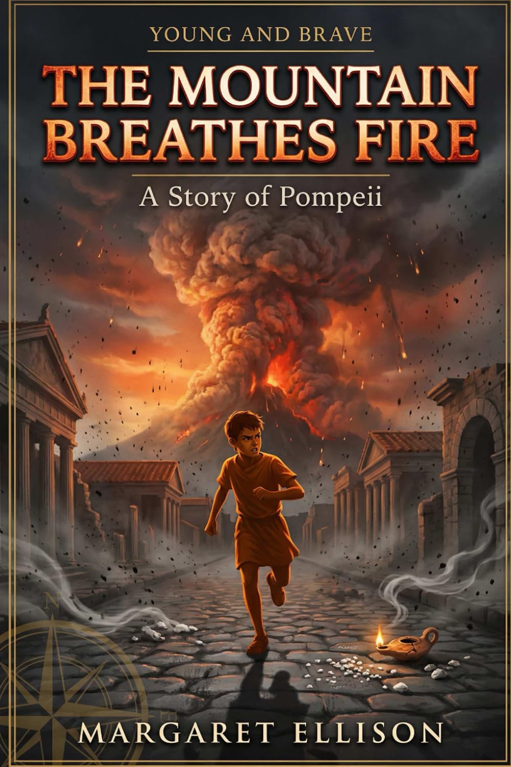 The Mountain Breathes Fire: A Story of Pompeii (Young and Brave)