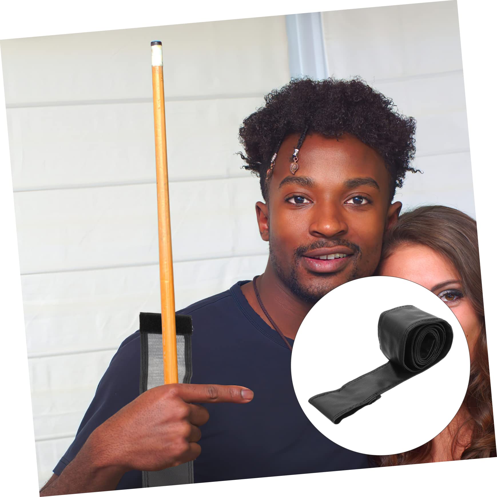 Mipcase Professional Pool Cue Bag for 1 Stick Billiard Supplies Case Smooth Fit Scratch