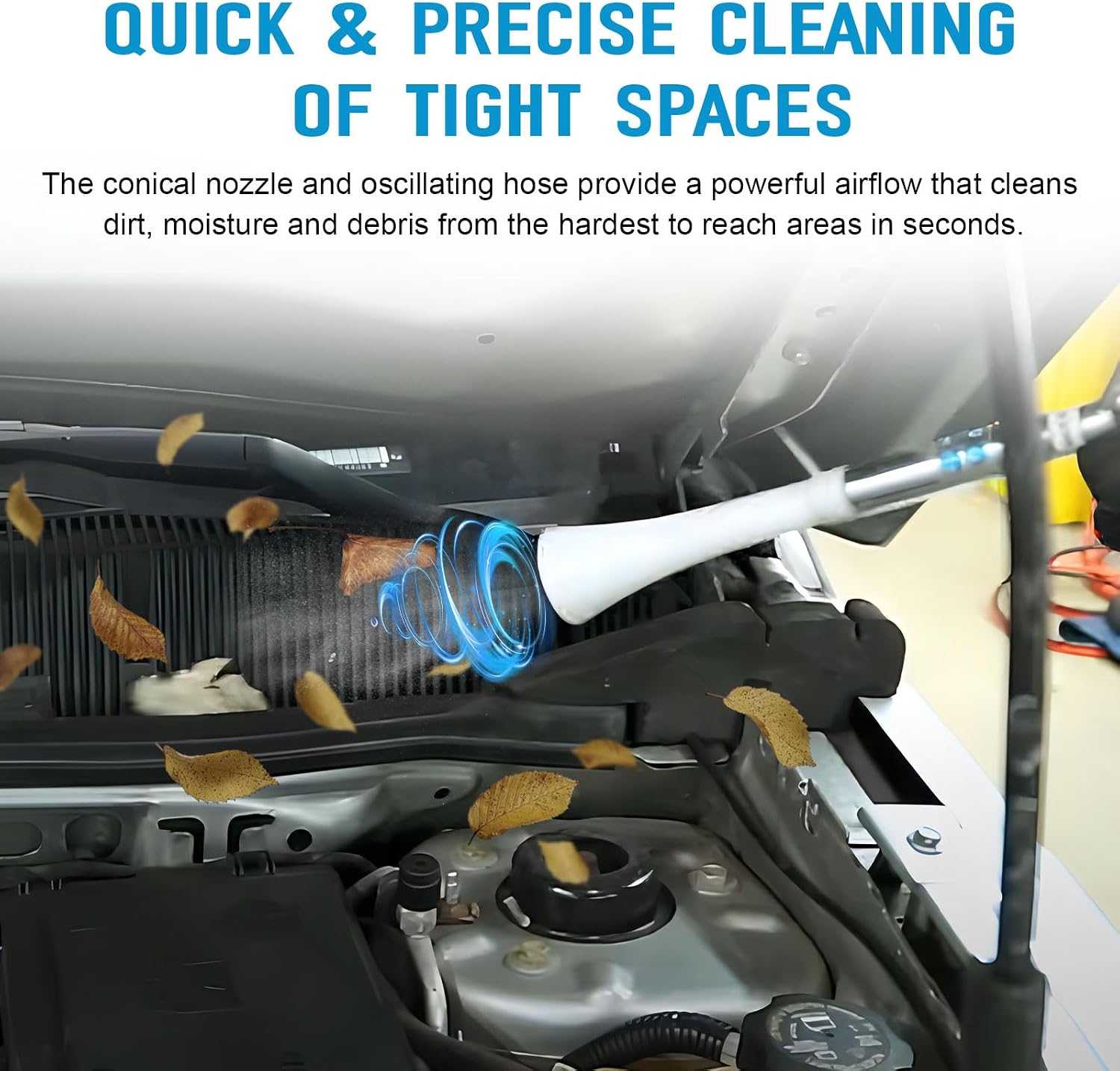 Car Cleaning Gun Rebuild Kit for Car Cleaning Gun Parts Z-010 & Blow Out Tool Z-014，High-Performance Air Blower Car Interior Cleaning Tool | Quickly Cleans & Dries Hard-to-Reach Areas