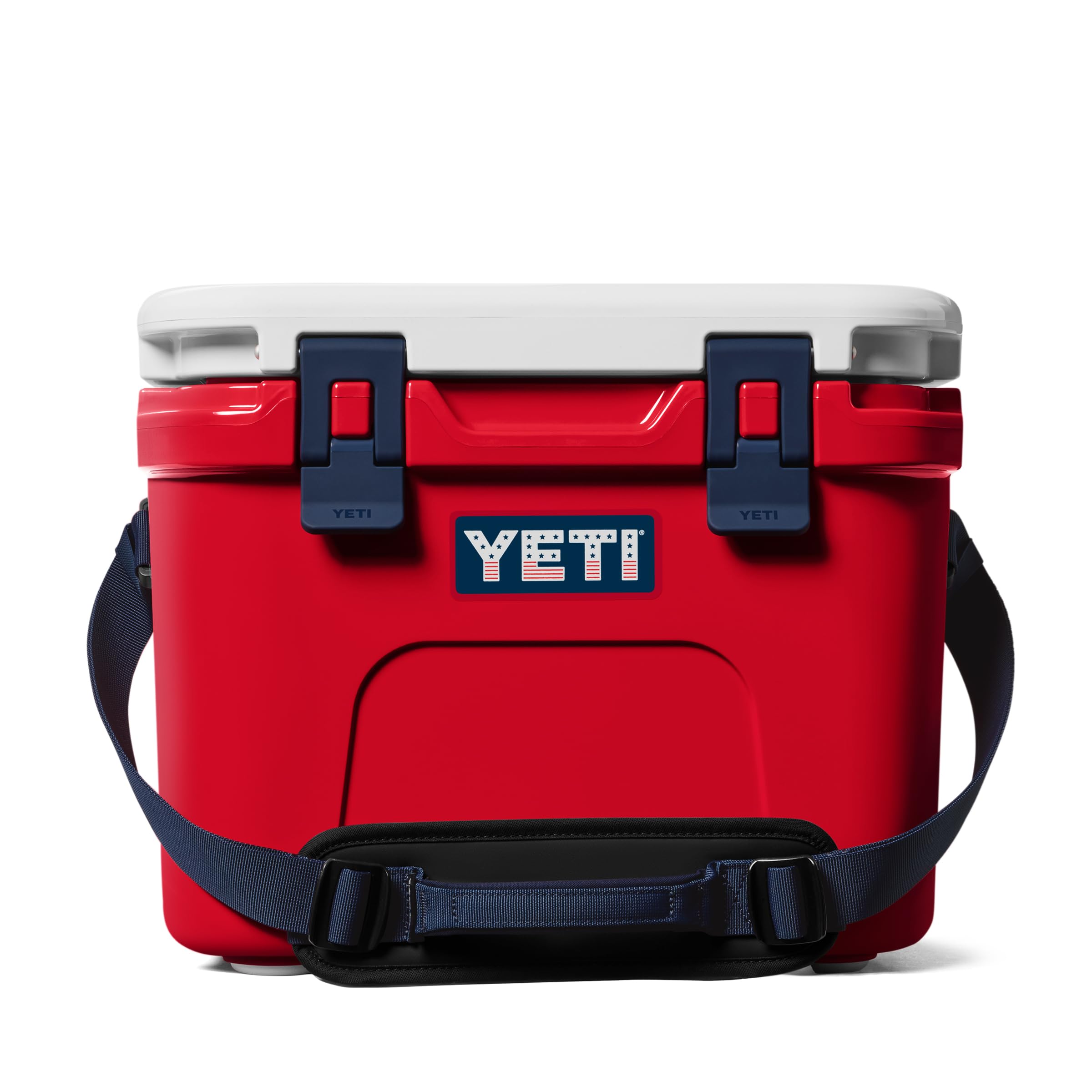 YETI Roadie 15 Hard Cooler with DoubleDuty Shoulder Strap Patriotic 26