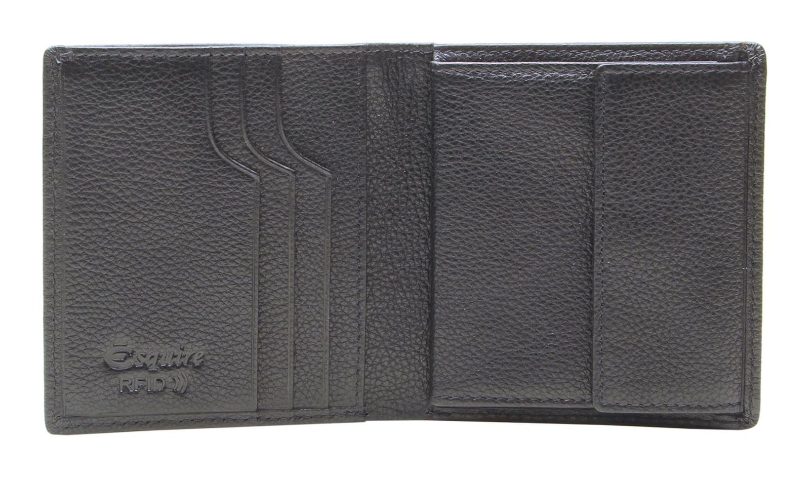 Esquire Monedero Houston 74 Wallet Black Negro