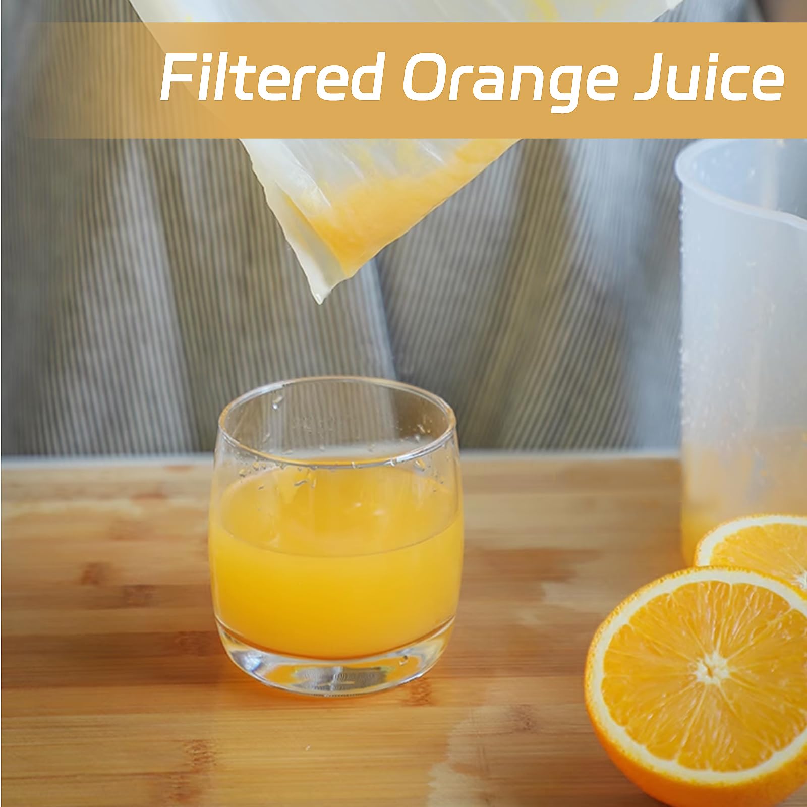 Nussmilchbeutel 15 Stück - Wiederverwendbare Passiertücher Aus Nylon 20x30cm