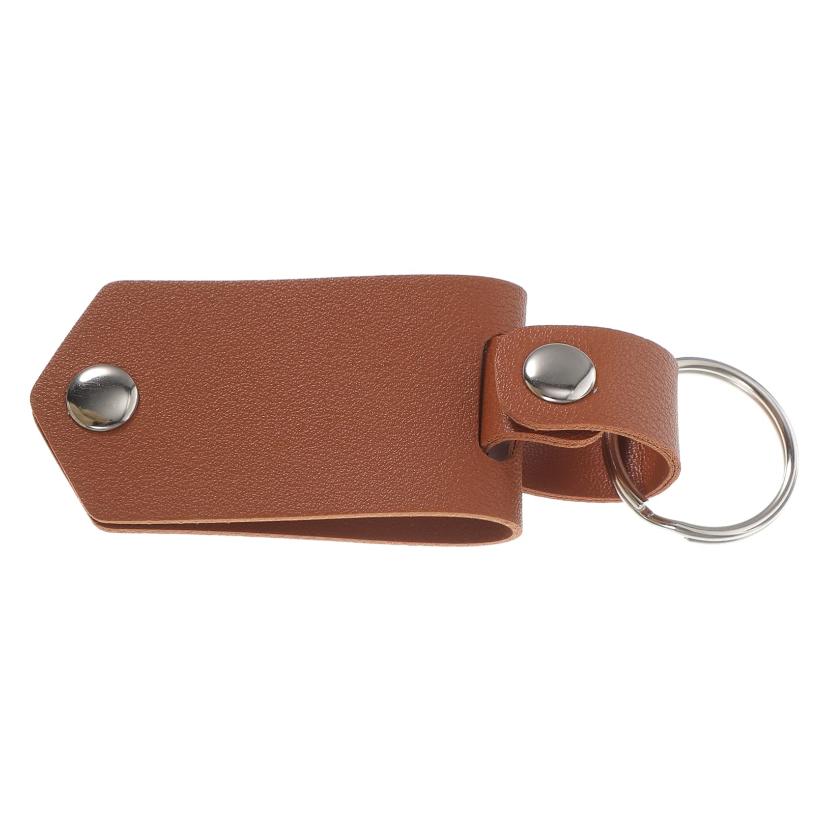 GALPADA 5piezas Llavero De Cuero Foto Personalizable Para San Valentín Llavero Decorativo De Piel Accesorio Para Fotos