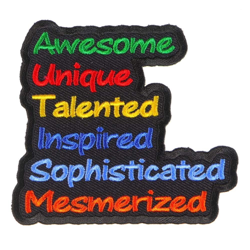 Autism Patch - 3.3x3 inch. Embroidered Iron on Patch