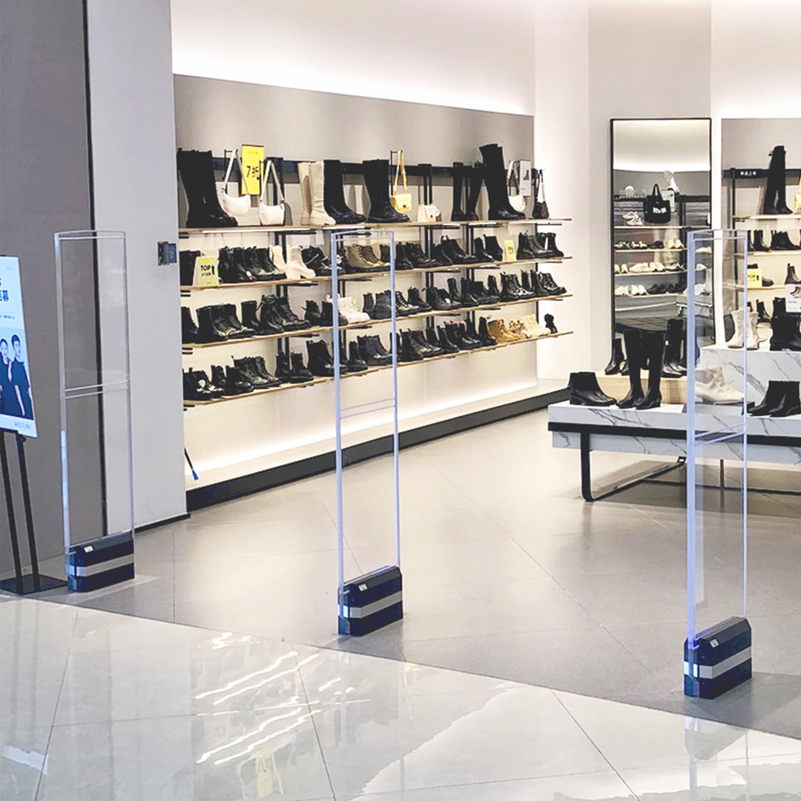 Sistema di sicurezza EAS con allarme acustico e luminoso, attrezzatura antifurto per negozi al dettaglio, supermercati e negozi di abbigliamento