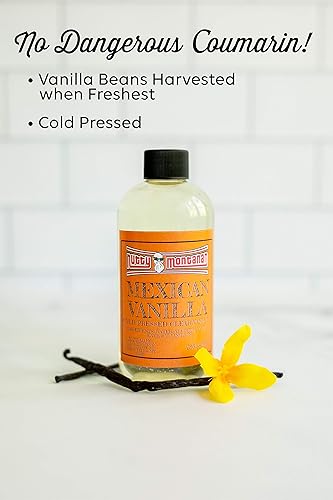 Miniatura 8 de Nutty Montanan - Extracto oscuro o transparente de vainilla auténtica mexicana prensada en frío sin cumarina