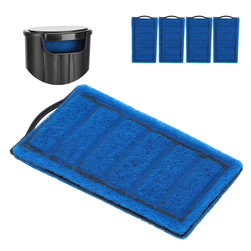 Elemento De Filtro De Acuario, Cartucho De Filtro Para Tanque De Tortuga Y Peces, 4 Piezas