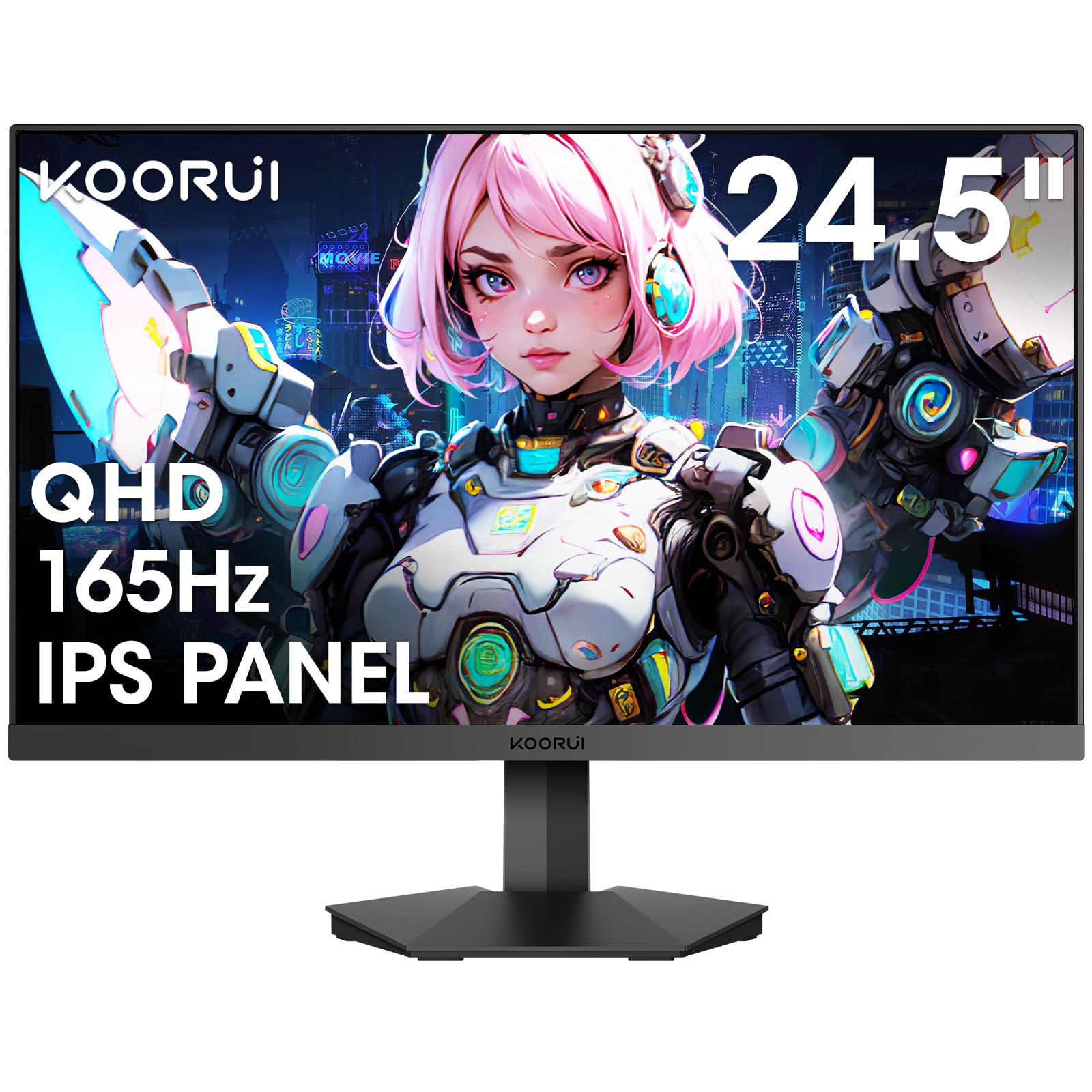 Amazon.co.jp: KOORUI ゲーミングモニター 24.5インチ QHD(2560*1440 
